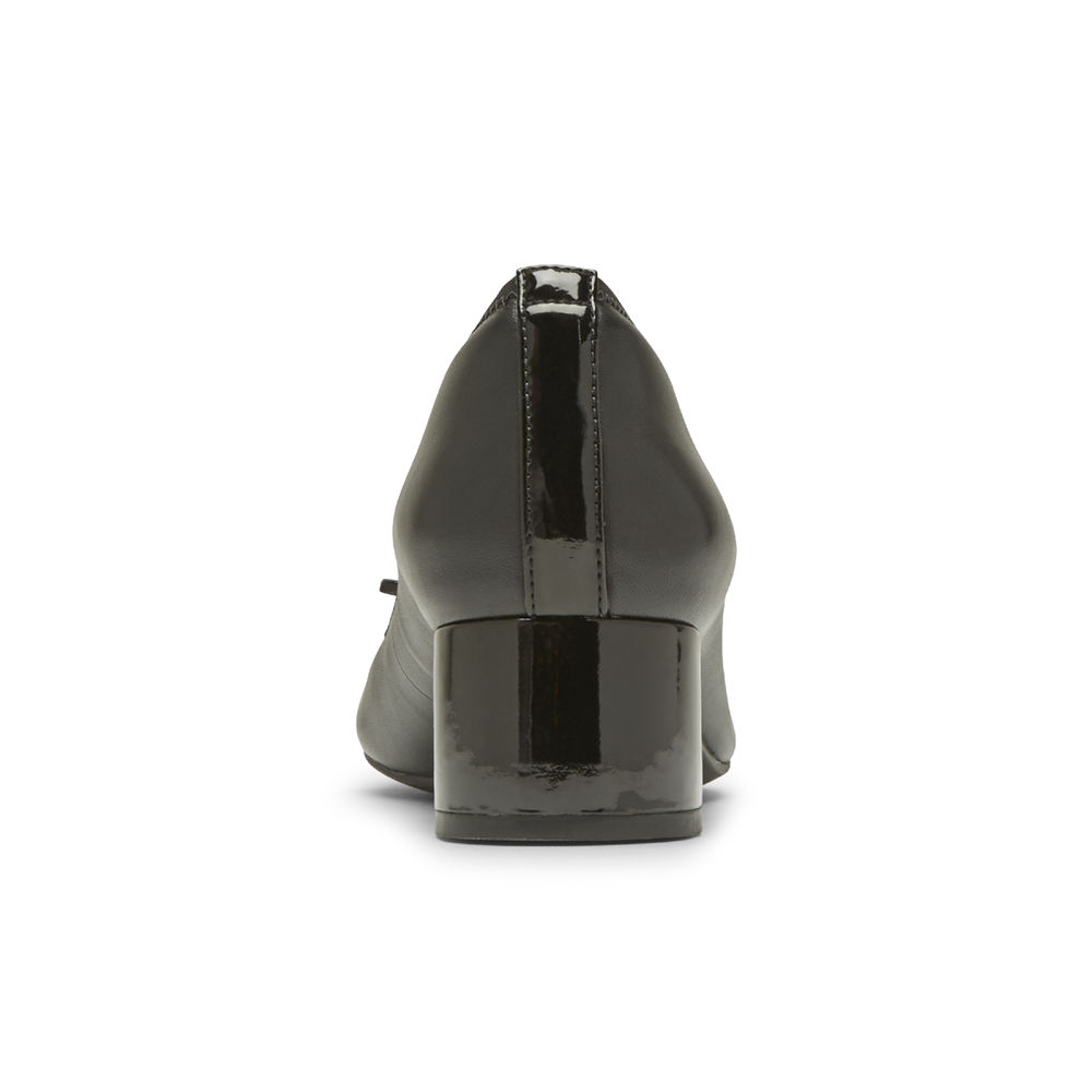 Rockport Pumps Dam Svarta - Total Motion Sydney Bow - DLJAF2479